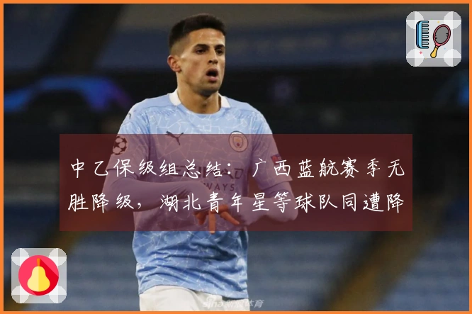 中乙保级组总结：广西蓝航赛季无胜降级，湖北青年星等球队同遭降级