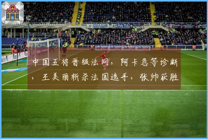 中国五将晋级法网，阿卡急等诊断，王美丽斩杀法国选手，张帅获胜